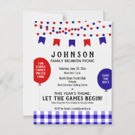 Summer Picnic ・ Barbecue ・ Wiedersehen ・ Geburtsta Magneteinladung