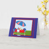 Summer Picnic Karte (Gelbe Blume)