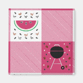 Summer Picnic Magnet (Vorne)