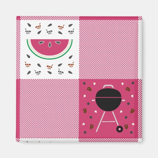 Summer Picnic Magnet (Vorne)