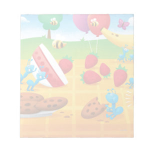 Summer Picnic Notizblock