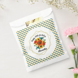 Summer Picnic Party Geometric Floral Geschenktütchen