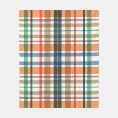Summer Picnic Plaid Fleecedecke (Vorderseite)