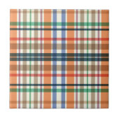 Summer Picnic Plaid Fliese (Vorderseite)
