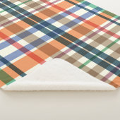 Summer Picnic Plaid Sherpadecke (3/4)