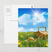 Summer Picnic Postkarte (Vorne/Hinten)