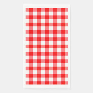 Summer Picnic Reg Gingham Buffalo Paper Napkin Serviette