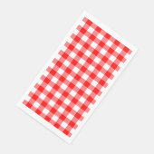Summer Picnic Reg Gingham Buffalo Paper Napkin Serviette (Ecke)