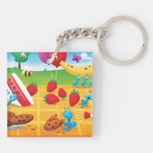 Summer Picnic Schlüsselanhänger (Rückseite)