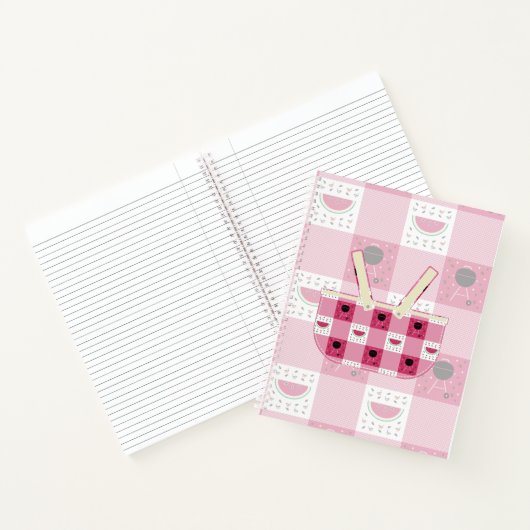 Summer Picnic Spiral Notebook Notizblock (Innenseite)