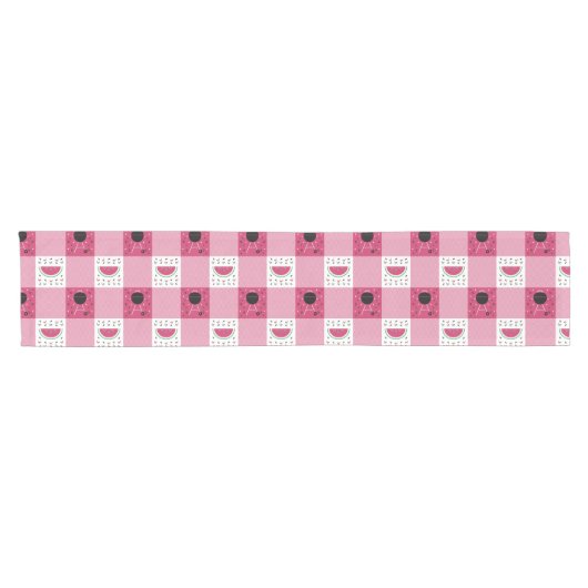 Summer Picnic Table Runner Kurzer Tischläufer (Horizontal)