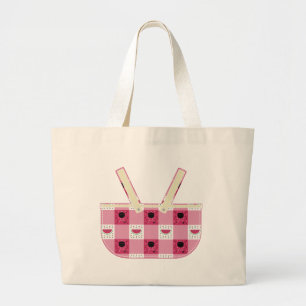 Summer Picnic Tote Bag Jumbo Stoffbeutel