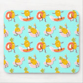 Summer Pineapa Fun Mousepad (Vorne)