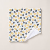 Summer Pineapa Print Handtuch Set (Waschlappen)