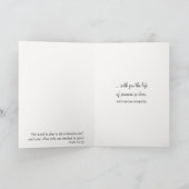 Summer Pink Cosmos für Beileid Karte (Innenseite)