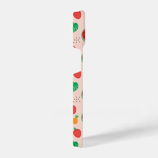 Summer Pinky Fruit iPhone 14 Fall Hülle (Rechte Seite)