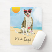 Summer Pit Bull Terrier Mouse Pad Mousepad (Mit Mouse)