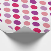 Summer Polka Dots Geschenkpapier (Ecke)