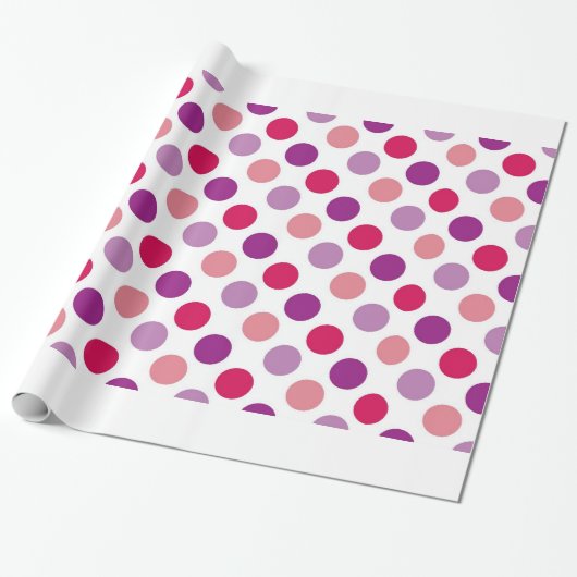 Summer Polka Dots Geschenkpapier (Ungerollt)