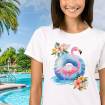 Summer Pool Flamingo