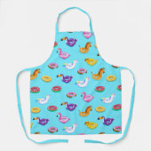 Summer Pool Float Muster Schürze (Vorderseite)