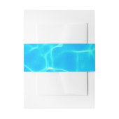 Summer Pool Geburtstagsparty Einladungsbanderole (Vorderseite Beispiel)