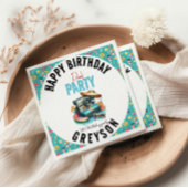 Summer Pool Party 2. Geburtstag Serviette