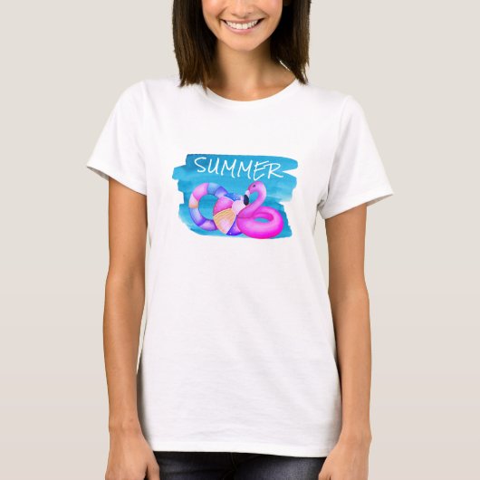 Summer Pool Party T-Shirt (Vorderseite)