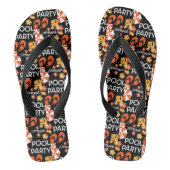 Summer Pool Partys Badesandalen (Fußbett)