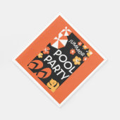 Summer Pool Partys Serviette (Ecke)