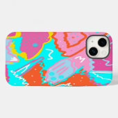 Summer Poolside Vibes Abstrakte Kunst Case-Mate iPhone Hülle (Rückseite (Horizontal))