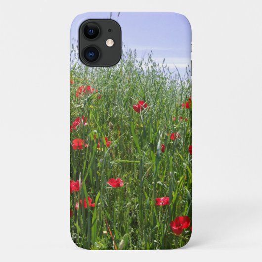 Summer Poppies Case-Mate iPhone Hülle (Rückseite)