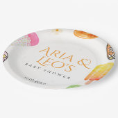 Summer Popsicle Baby Shooting Paper Teller (Schrägansicht)