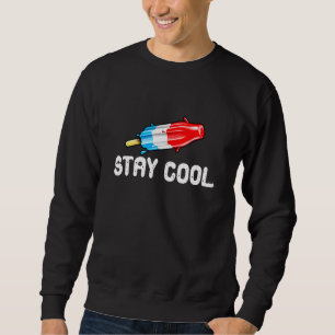 Summer Popsicle Bleibe Coole Bomb Retro 80er Pop 1 Sweatshirt