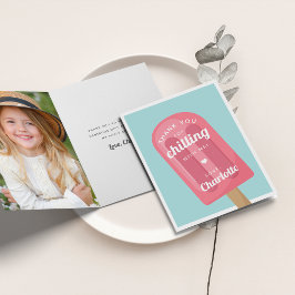 Summer Popsicle Kindergeburtstag Party Dankeskarte