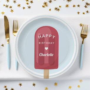 Summer Popsicle Kindergeburtstag Party Pappteller