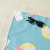 Summer Popsicle Lemon Strandtuch (Beispiel)