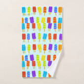 Summer Popsicle Pattern Badetücher Set (Handtuch)