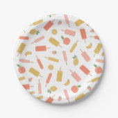Summer Popsicles Pappteller (Vorderseite)