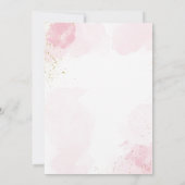 Summer Popsil Pink Girl Geburtstag Danke Karte (Rückseite)