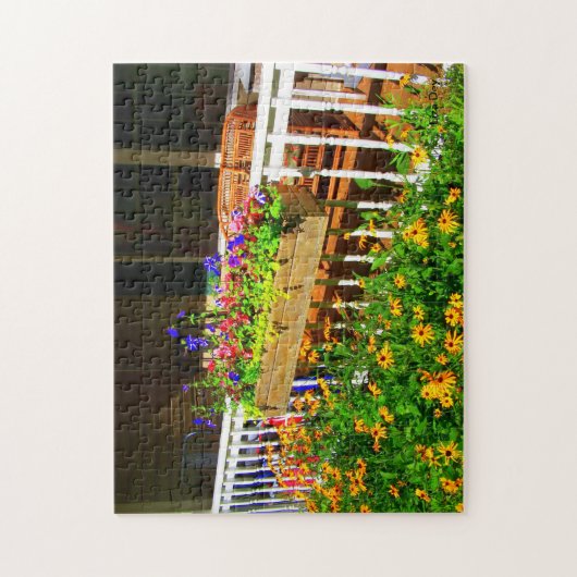 Summer Porch Jigsaw Puzzle (Vertikal)