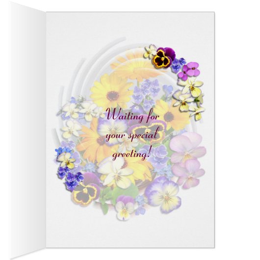 Summer Posy Vielen Dank (Innen (Rechts))