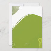 Summer Potluck Party Einladung (Rückseite)