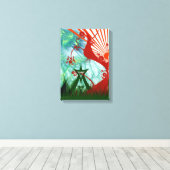 Summer Psytrance Festival Leinwanddruck (Insitu (Holzboden))