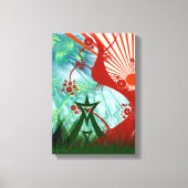 Summer Psytrance Festival Leinwanddruck (Vorderseite)