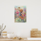 Summer Queen Fairy Art Poster von Molly Harrison (Küche)