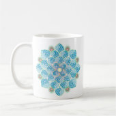 Summer Rain Mandala Kaffeetasse (Links)