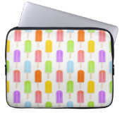 Summer Rainbow Popsicles Pattern Laptopschutzhülle (Vorderseite)