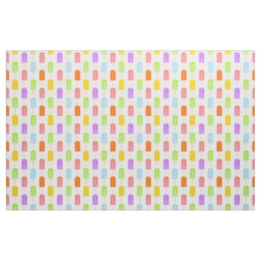 Summer Rainbow Popsicles Pattern Stoff (Fat Quarter (45,7 x 55,9 cm))