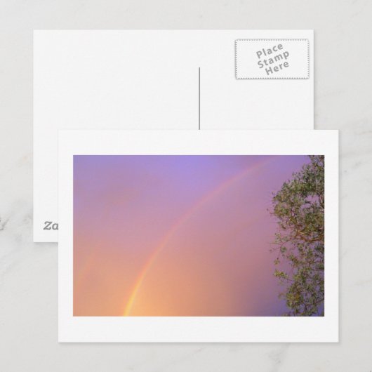 Summer Rainbow Postkarte (Vorne/Hinten)